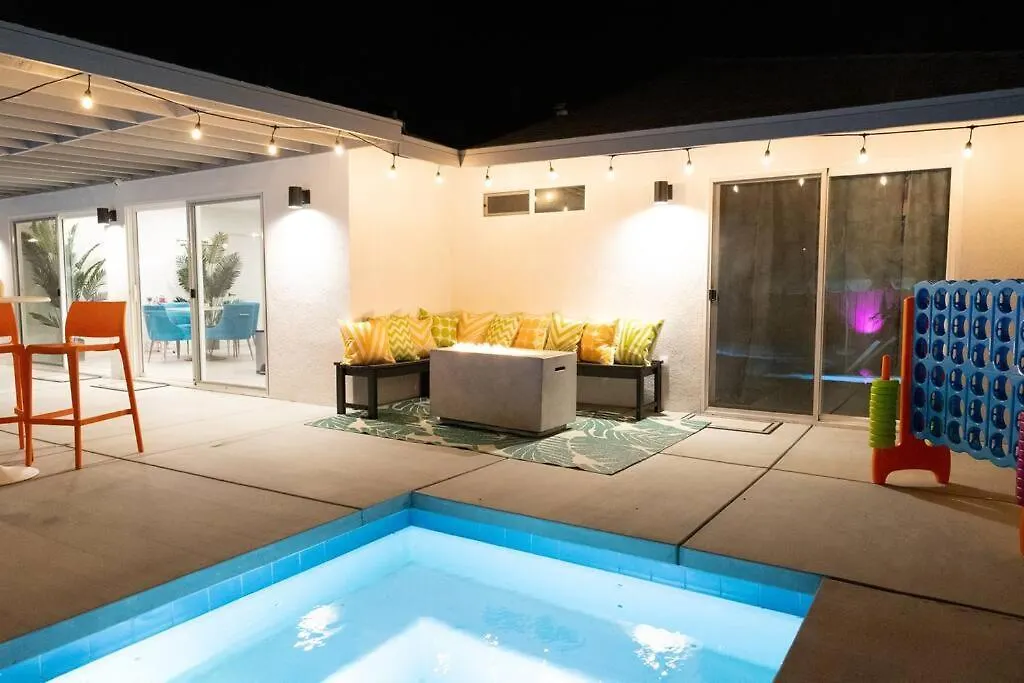 팜 스프링스 Casa Palmina An Mcm Oasis 빌라 0*, 팜 스프링스
