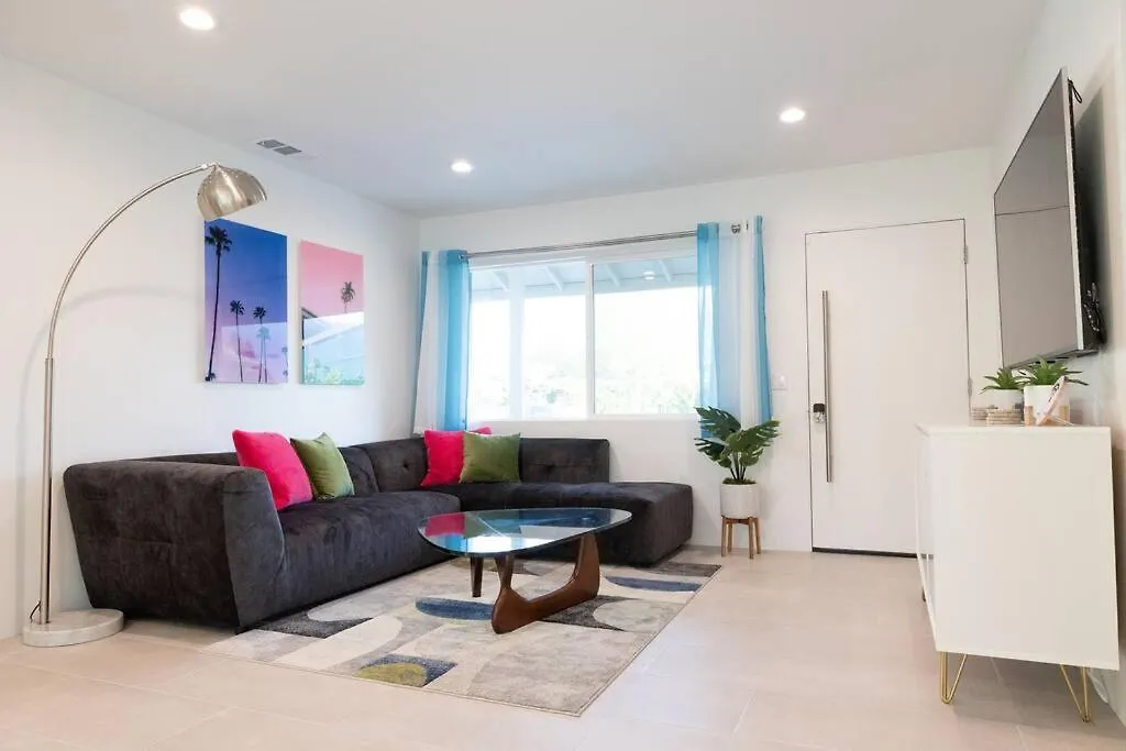 펜션 팜 스프링스 Casa Palmina An Mcm Oasis 빌라 미국
