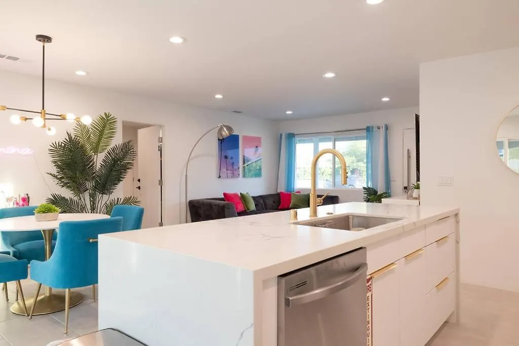펜션 팜 스프링스 Casa Palmina An Mcm Oasis 빌라