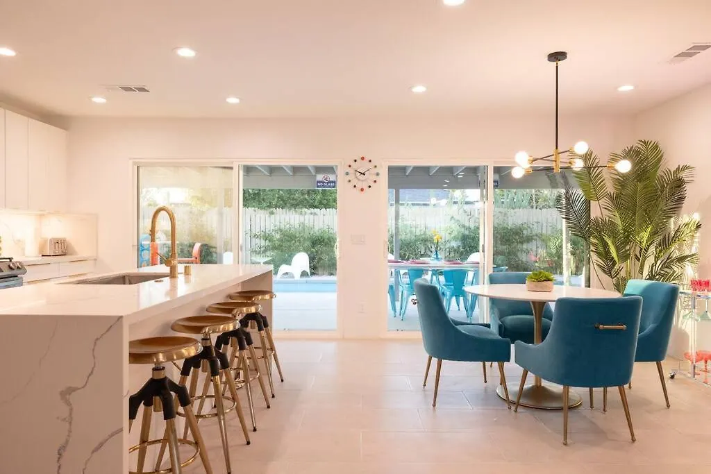 펜션 팜 스프링스 Casa Palmina An Mcm Oasis 빌라