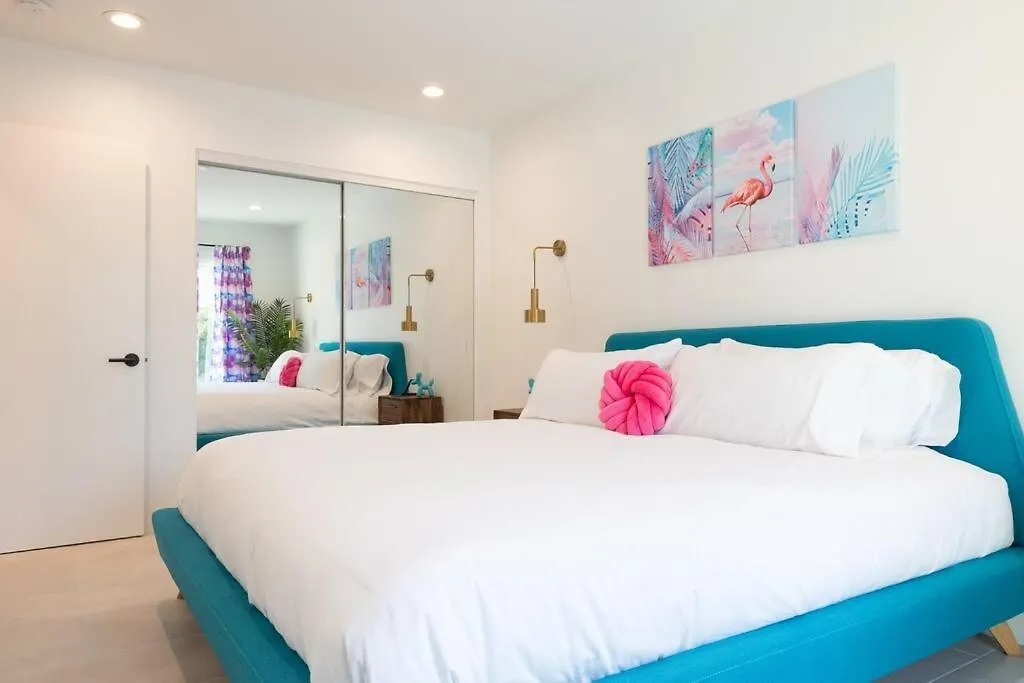 펜션 팜 스프링스 Casa Palmina An Mcm Oasis 빌라 미국